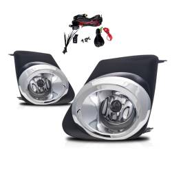 Winjet - Winjet CFWJ-0228-C Clear Fog Lights w/Wiring Kit for 11-12 Toyota Corolla - Image 2