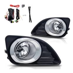 Winjet - Winjet CFWJ-0227-C Clear Fog Lights w/Wiring Kit for 10-11 Toyota Camry - Image 2