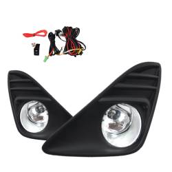 Winjet - Winjet CFWJ-0266-C Clear Fog Lights w/Wiring Kit for 12-13 Toyota Camry - Image 2