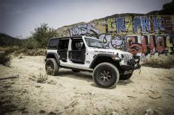 Body Armor 4x4 - Body Armor Gen 3 Front Tube Trail Doors Black Pair for 18+ Jeep JL/JT JL-6149 - Image 5