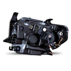 Winjet - Winjet CHRNG0376-B-SQ Chrome/Clear Projector DTR Headlights for 14-18 Toyota - Image 2