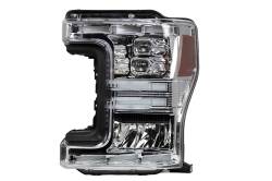 Winjet - Winjet CHRNG0670-C-SQ Chrome/Clear LED High/Low Beam Headlights for Ford F250 - Image 1