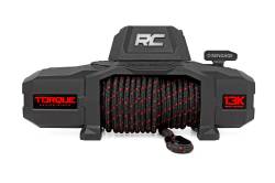 Rough Country Suspension Systems - Rough Country 13000lb 12V Torque Series Winch w/Synthetic Rope TS13000S - Image 3