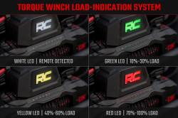 Rough Country Suspension Systems - Rough Country 13000lb 12V Torque Series Winch w/Synthetic Rope TS13000S - Image 4