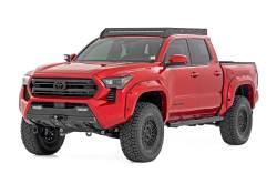 Rough Country Suspension Systems - Rough Country 4.5" Oval Tube Nerf Steps Black for 24-25 Tacoma Double 21017 - Image 2
