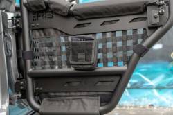 Body Armor 4x4 - Body Armor Rear Tube Trail Doors Black Pair 21-24 Bronco 4DR FB-6155 - Image 2