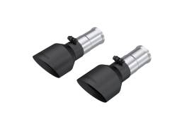 MBRP Exhaust - MBRP Exhaust T5204BLK Tip Set 5" OD Dual Wall Angle Cut Black - Image 1