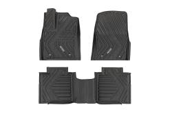 Rough Country Suspension Systems - Rough Country Front/Rear Floor Liners Black for 22-25 Tundra CrewMax FF-71780 - Image 1