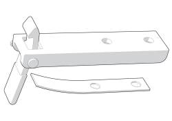 Truxedo - Latch Assembly Will Not Work for Ridgeline or Gladiator Lo Pro/Edge/Deuce - Image 1