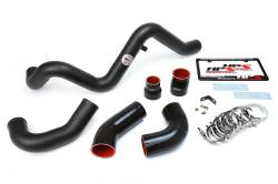HPS Performance - HPS 17-104WB Black Intercooler Hot/Cold Charge Pipe for 16-18 Ford Focus RS 2.3 - Image 1