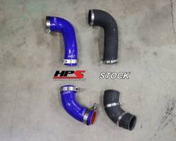 HPS Performance - HPS 57-1227-BLK Black Silicone Intercooler Hose for 03-07 Lancer EVO 8 9 MR USDM - Image 2