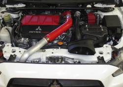 HPS Performance - HPS 57-1228 Red Red Intercooler Hose Kit for Mitsubishi Lancer EVO X 10 USDM - Image 2