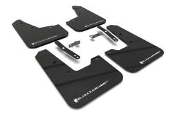 Rally Armor - Rally Armor MF21-UR-BLK-WH Black Mud Flap White Logo - Image 1