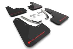 Rally Armor - Rally Armor MF106-UR-BLK-RD Black Mud Flap Red Logo - Image 1