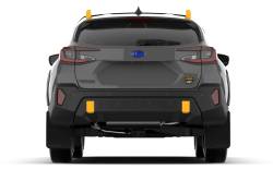 Rally Armor - Rally Armor MF116-UR-BLK-GRY Black Mud Flap Grey Logo - Image 2