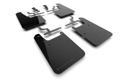 Rally Armor - Rally Armor MF110-UR-BLK-MBK Black Mud Flap Metallic Black Logo - Image 1