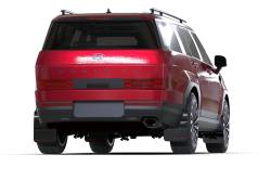 Rally Armor - Rally Armor MF118-UR-BLK-RD Black Mud Flap Red Logo for 24-25 Santa Fe & XRT - Image 2