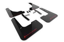 Rally Armor - Rally Armor MF119-UR-BLK-RD Black Mud Flap Red Logo - Image 1