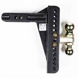 Blue Ox - Blue Ox BXH14101 ADJ. BALL MOUNT 2" RCVR 10-1/8" DROP/RISE 2" & 2-5/16" BALL 14K - Image 2