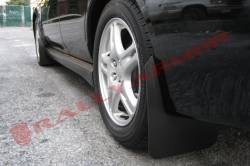 Rally Armor - Rally Armor MF1-BAS-BLK Black Mud Flap Black Logo - Image 1