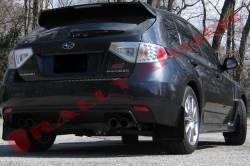 Rally Armor - Rally Armor MF15-UR-BLK/RD Black Mud Flap Red Logo - Image 2