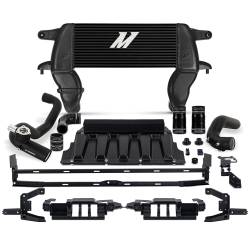 Mishimoto - Mishimoto MMINT-BR23-21HKBKBK Hi-mount Intercooler Kit 21+ Bronco 2.3L Black - Image 1