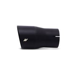 Mishimoto - Mishimoto MMEXH-TIP-SWBK Mishimoto Single Wall Exhaust Tip 4" inlet 5" Outlet - Image 1