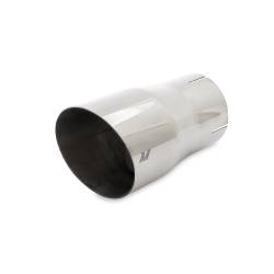 Mishimoto - Mishimoto MMEXH-TIP-SWP Mishimoto Single Wall Exhaust Tip 4" inlet 5" Outlet - Image 1