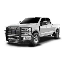 TrailFX - TrailFX E0523T HD Grille Guard Black Steel 2" w/Brush Guard - Image 2