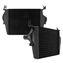 Mishimoto - Mishimoto MMINT-F2D-03TBK Cast End Tank Intercooler for 6.0L Powerstroke - Image 1