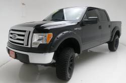 TrailFX - TrailFX PFFC3005S Fender Flares Bolt-On 2" Tire Coverage Smooth Black ABS 4PC - Image 2