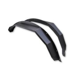 TrailFX - TrailFX BR007T Matte Black Tube Fender Flares 5" Tire Coverage Bolt-On Pair - Image 1