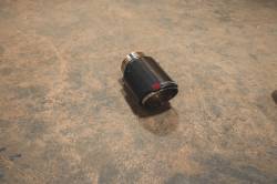 Valvetronic Designs - Valvetronic VTD.TIP.SLVE.30.35.RC 1x1 Carbon Fiber Tip 3.0"In 3.5"Out Sleeve - Image 2