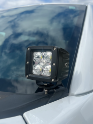 Fishbone Offroad - Fishbone Offroad FB21353 Raptor Hood Light Pod Bracket - Image 7