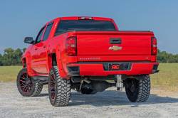 Rough Country Suspension Systems - Rough Country 11018 SRL2 Drop Step Nerf Bars Black for Silverado/Sierra Crew - Image 5