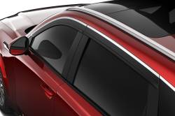 Husky Liners - Husky Liners 2884071 Low Profile Ventvisor Deflector Smoke w/Chrome Trim Outside - Image 4