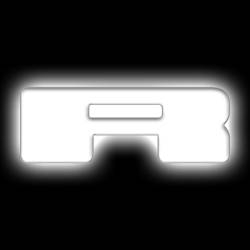 Oracle Lighting - Oracle 3140-R-001 Universal Illuminated LED Letter Badges Matte White Finish R - Image 1
