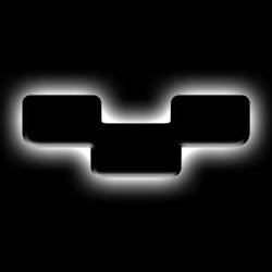 Oracle Lighting - Oracle 3141-Y-001 Universal Illuminated LED Letter Badges Matte Black Finish Y - Image 1