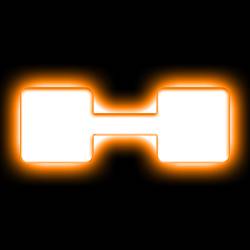 Oracle Lighting - Oracle 3140-H-005 Universal Illuminated LED Letter Badges Matte White Finish H - Image 1