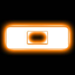 Oracle Lighting - Oracle 3140-O-005 Universal Illuminated LED Letter Badges Matte White Finish O - Image 1