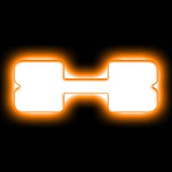 Oracle Lighting - Oracle 3140-X-005 Universal Illuminated LED Letter Badges Matte White Finish X - Image 1