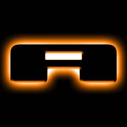 Oracle Lighting - Oracle 3141-A-005 Universal Illuminated LED Letter Badges Matte Black Finish A - Image 1