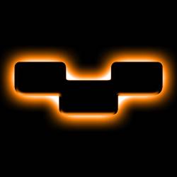 Oracle Lighting - Oracle 3141-Y-005 Universal Illuminated LED Letter Badges Matte Black Finish Y - Image 1