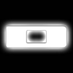 Oracle Lighting - Oracle 3140-D-001 Universal Illuminated LED Letter Badges Matte White Finish D - Image 1