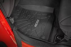 Rough Country Suspension Systems - Rough Country Front/Rear Floor Liners Black for Gladiator JT FF-61501 - Image 2