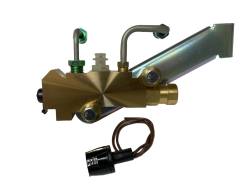 Leed Brakes - Leed Brakes PV_A1 Brass Proportioning Valve Side Mount w/lines Disc/drum - Image 1