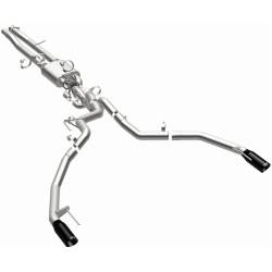 MagnaFlow Exhaust Products - MagnaFlow 19637 Comp Series Black Chrome Tips Cat-Back System - Image 2
