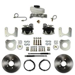 Leed Brakes - Leed Brakes RC0013 Rear Disc Brake Kit w/Plain Rotors & Zinc Plated Calipers - Image 1