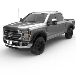 EGR - EGR 303911 Superguard Hood Guard Bugdeflector Smoke 17-22 Ford Super Duty - Image 1