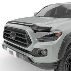 EGR - EGR 305081 Superguard Hood Guard Bugdeflector Smoke for 16-23 Tacoma - Image 3
